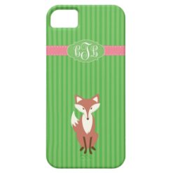 Vixen Green Stripe - iPhone5 - Cady iPhone SE/5/5s Case