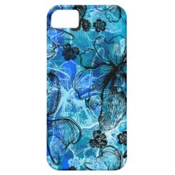 Wahine Lace Hawaiian Orchid iPhone SE/5/5s Case