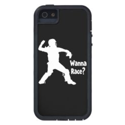 Wanna Race white.png iPhone SE/5/5s Case