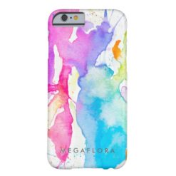 Watercolor Splash By Megaflora Barely There iPhone 6 Case