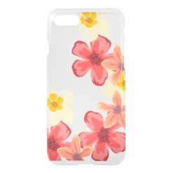 Watercolor flower iPhone 7 Clearly? Deflector C iPhone 7 Case