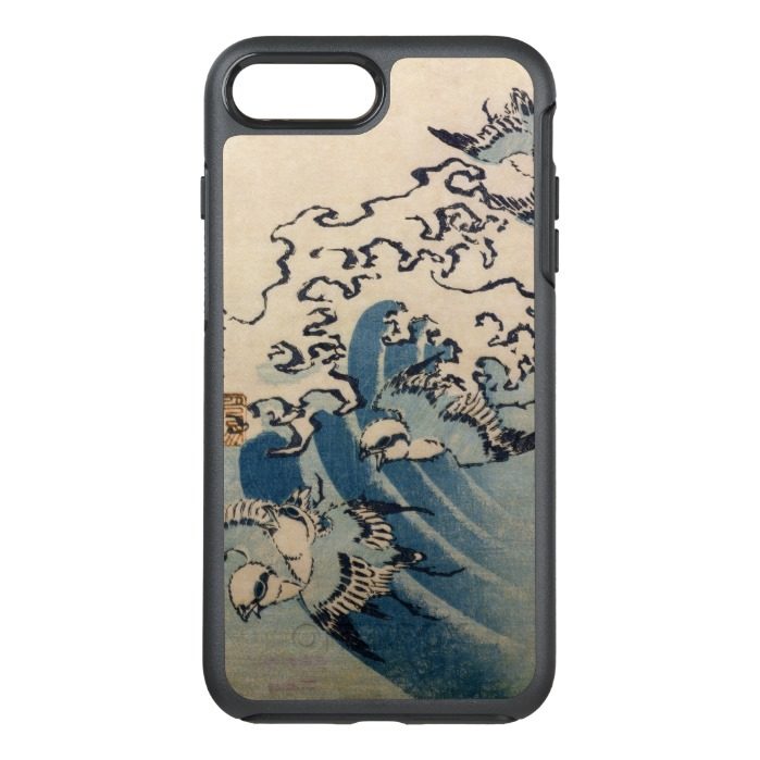 Waves and Birds c.1825 OtterBox Symmetry iPhone 7 Plus Case