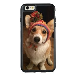 Welsh Corgi Pembroke Wearing A Hand Knitted Hat OtterBox iPhone 6/6s Plus Case