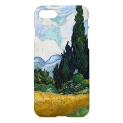 Wheat Field with Cypresses iPhone 7 Case