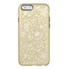 White Geometric Blooms Pattern Incipio Feather Shine iPhone 6 Case