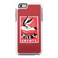 Wile Warner Bros. Presents poster OtterBox iPhone 6/6s Plus Case