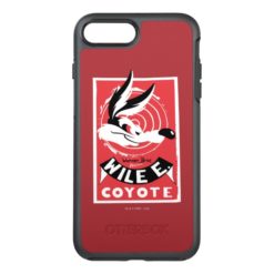 Wile Warner Bros. poster OtterBox Symmetry iPhone 7 Plus Case