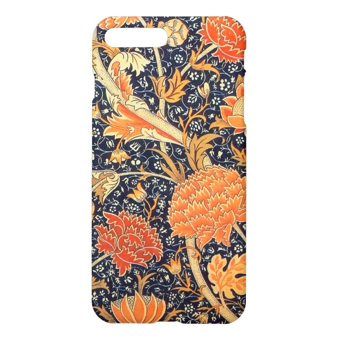 William Morris Cray Floral Art Nouveau Pattern iPhone 7 Plus Case