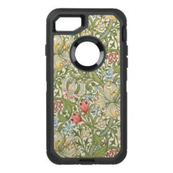 William Morris Golden Lily Floral OtterBox Defender iPhone 7 Case