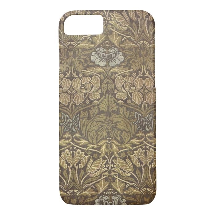 William Morris Tulip and Rose Pattern iPhone 7 Case