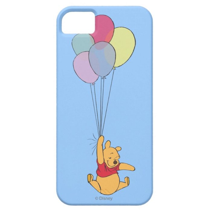 Winnie the Pooh and Balloons iPhone SE/5/5s Case