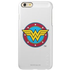 Wonder Woman | Circle & Stars Logo Incipio Feather Shine iPhone 6 Plus Case