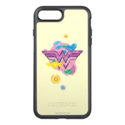 Wonder Woman Colorful Scribbles OtterBox Symmetry iPhone 7 Plus Case