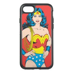 Wonder Woman | Vintage Pose with Lasso OtterBox Symmetry iPhone 7 Case
