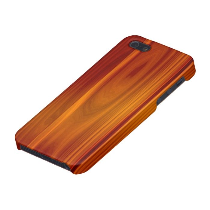 Wood Teak iPhone 5/5S Savvy Case