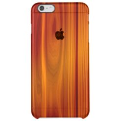 Wood Teak iPhone 6/6S Plus Clear Case