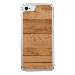 Wood boards texture Carved iPhone 7 case