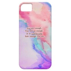 YOU ARE ENOUGH iPhone SE/5/5s CASE