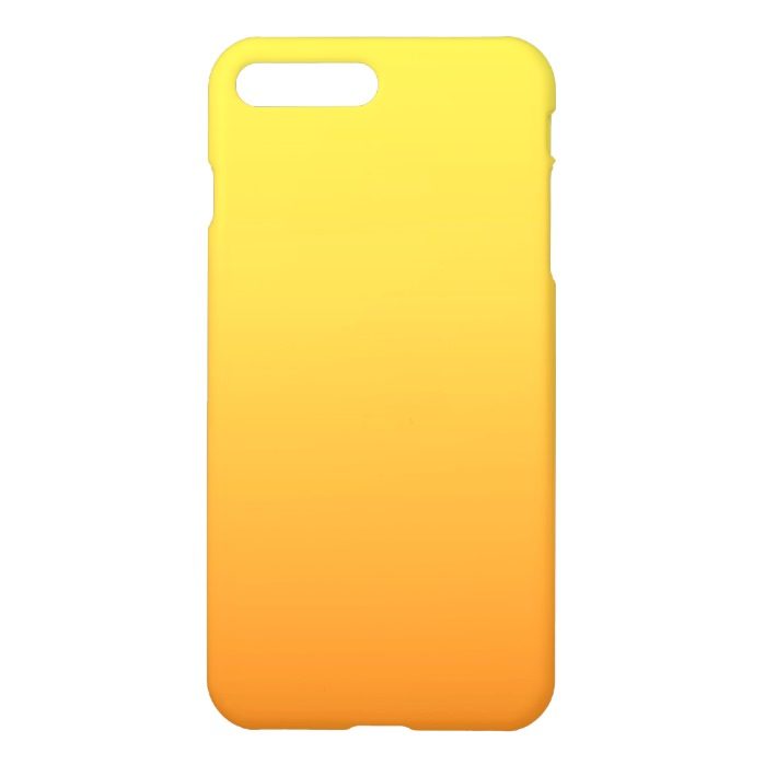 Yellow & Orange Ombre iPhone 7 Plus Case