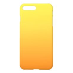 Yellow & Orange Ombre iPhone 7 Plus Case