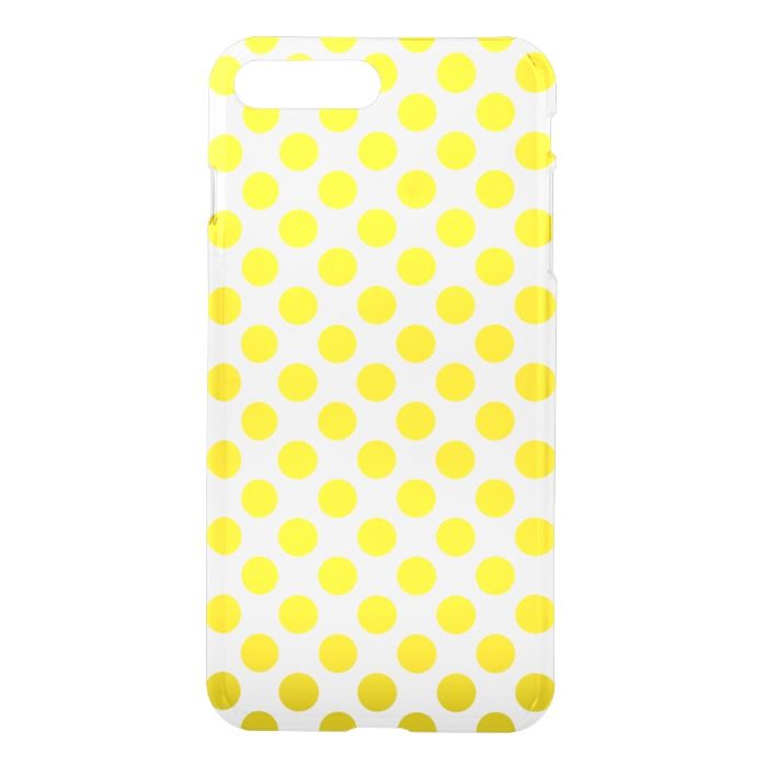 Yellow Polka Dots iPhone 7 Plus Case