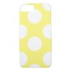 Yellow and White Large Polka Dot Phone Case