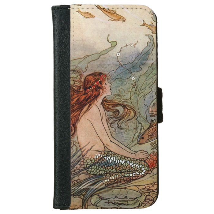 Young Mermaid iPhone 6/6s Wallet Case