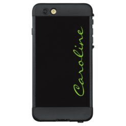 Your Name in Chic Script Font LifeProof iPhone 6 Plus Case