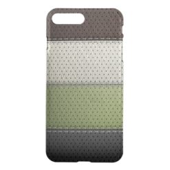 brown black green white leather material textures iPhone 7 plus case