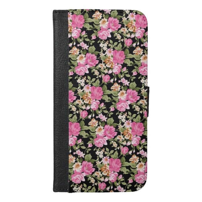 elegant pink floral pattern iPhone 6/6s plus case
