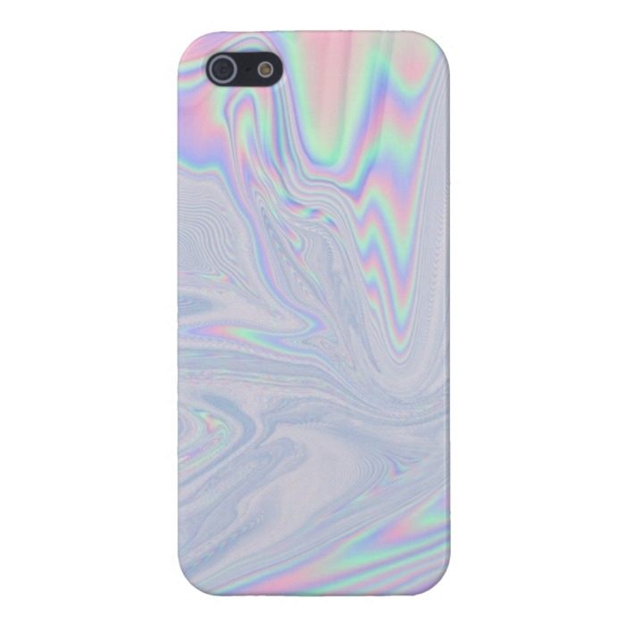 holographic style print iPhone 5s case