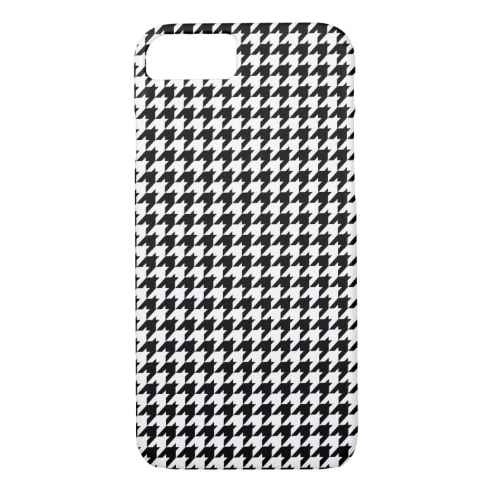houndstooth pattern iPhone 7 case