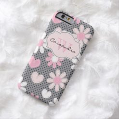 iPhone 6 Case | Daisies | Polka Dots | Hearts