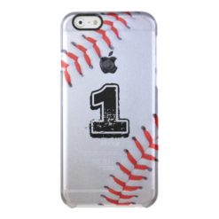 iPhone 6 clear baseball case