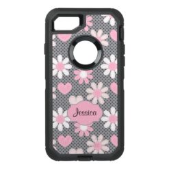 iPhone 6/6s | Daisies Polka Dots Hearts OtterBox Defender iPhone 7 Case