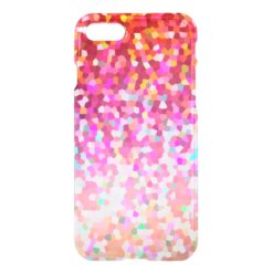 iPhone 7 Case Mosaic Sparkley Texture