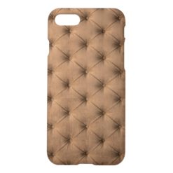 iPhone7 Case with brown capitone Chesterfild st.