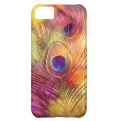 iphone case - peacock feather