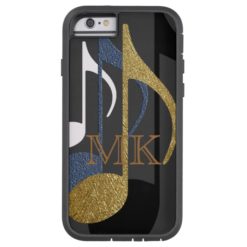 music notes graphic-design personalized tough xtreme iPhone 6 case