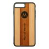 personalized stylish monogram Carved iPhone 7 plus case