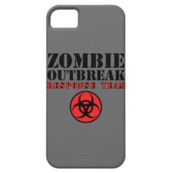 zombie outbreak response team bio hazard walking d iPhone SE/5/5s case