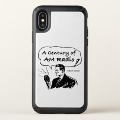 A Century of AM Radio Speck iPhone X Case