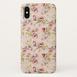 Abstract Elegance floral pattern 3 iPhone X Case