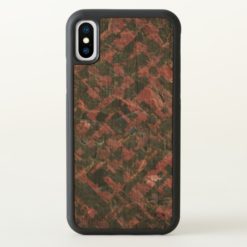 Abstract Pink Urban Crosses Background iPhone X Case