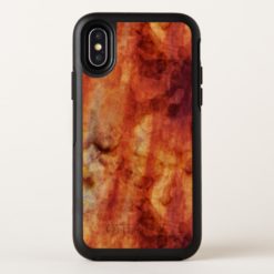 Abstract Rusty Reds and Oranges OtterBox Symmetry iPhone X Case