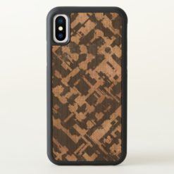 Abstract White Urban Crosses Background iPhone X Case