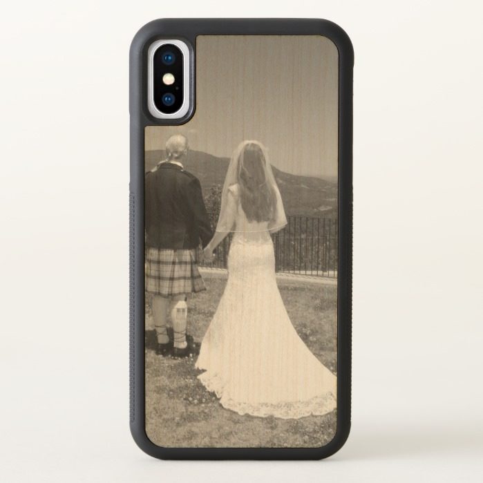 Add Your Wedding Photo DIY Personalized iPhone X Case