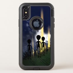 Alien Encounter OtterBox Defender iPhone X Case