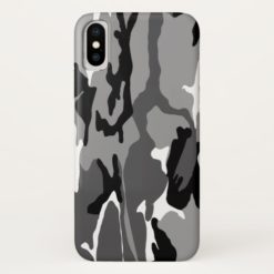 Arctic Snow Camo iPhone X Case