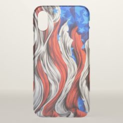Artistic Old Glory iPhone X Case